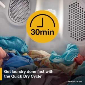 7.0 cu. ft. Gas Dryer with Adaptive Dry – Vented Top Load Matching - Image 4