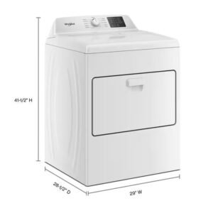 7.0 cu. ft. Gas Dryer with Adaptive Dry – Vented Top Load Matching - Image 5