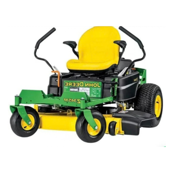 John Deere Z345M 42-Inch 22 HP Gas Dual Hydrostatic Zero-Turn Riding Mower Bagger Included