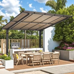 Freestanding Gazebo Outdoor Pergola For Patio - Image 9