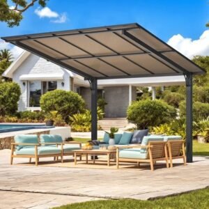 Freestanding Gazebo Outdoor Pergola For Patio - Image 8