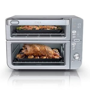 Air Fryer with SmartFinish & DualZone Technology DCT601: Stainless Steel, Convection Bake, Air Fry - Image 5