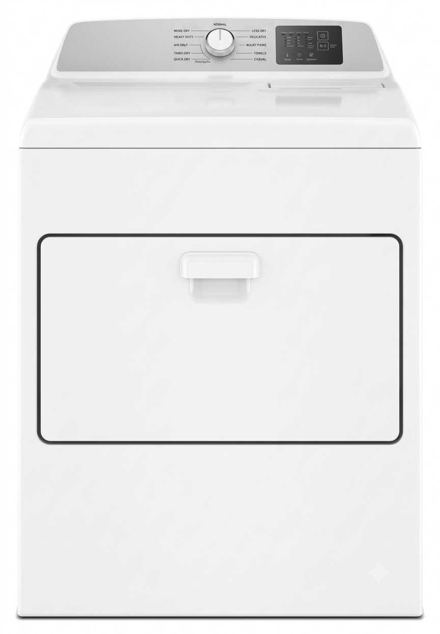 Gemini_Generated_Image_g6m46lg6m46lg6m4.png 7.0 cu. ft. Gas Dryer with Adaptive Dry – Vented Top Load Matching - Image 1