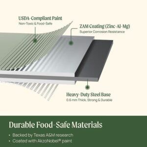 Tall X In 1 Giant Modular Metal Raised Garden Bed Kit - Image 2