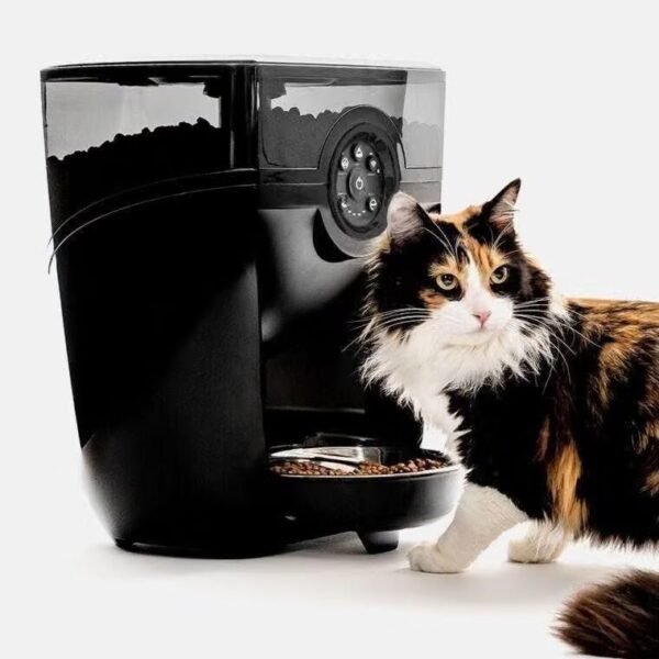 Smart Automatic Pet Feeder with App Control & Portion Scheduling