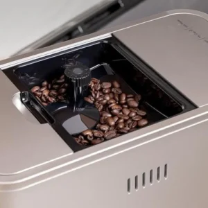 Café Affetto Automatic Espresso Machine + Milk Frother | Built-In & Adjustable Espresso Bean Grinders | One-Touch Brew in 90 Seconds | Steel Silver, 1.2 Liter, (C7CEBBS2RS3) - Image 3