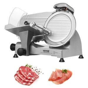 Meat Slicer, 340W Electric Deli Food Slicer with 10″ SUS420 Stainless Steel - Image 4